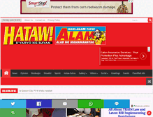 Tablet Screenshot of hatawtabloid.com